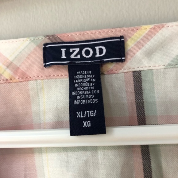 IZOD cotton blouse - Picture 3 of 4
